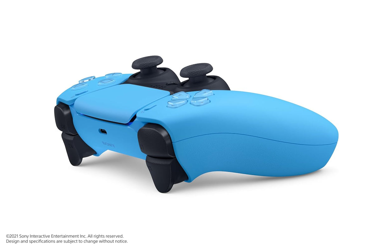 PlayStation DualSense Wireless Controller – Starlight Blue - For PS5. PC. MAC & Mobile