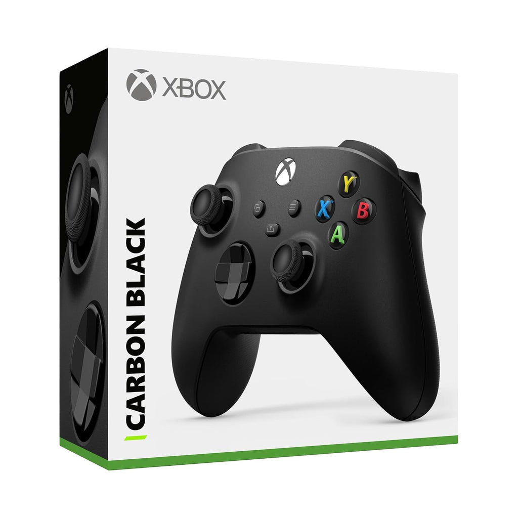 XBOX Wireless Gaming Controller | Carbon Black | Consoles. PCs. TVs. mobile. and more | Textured Grip | Wireless. Bluetooth. USB-C Connectivity