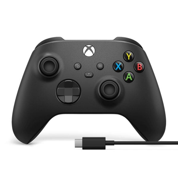 XBOX Wireless Gaming Controller | Carbon Black | Consoles. PCs. TVs. mobile. and more | Textured Grip | Wireless. Bluetooth. USB-C Connectivity