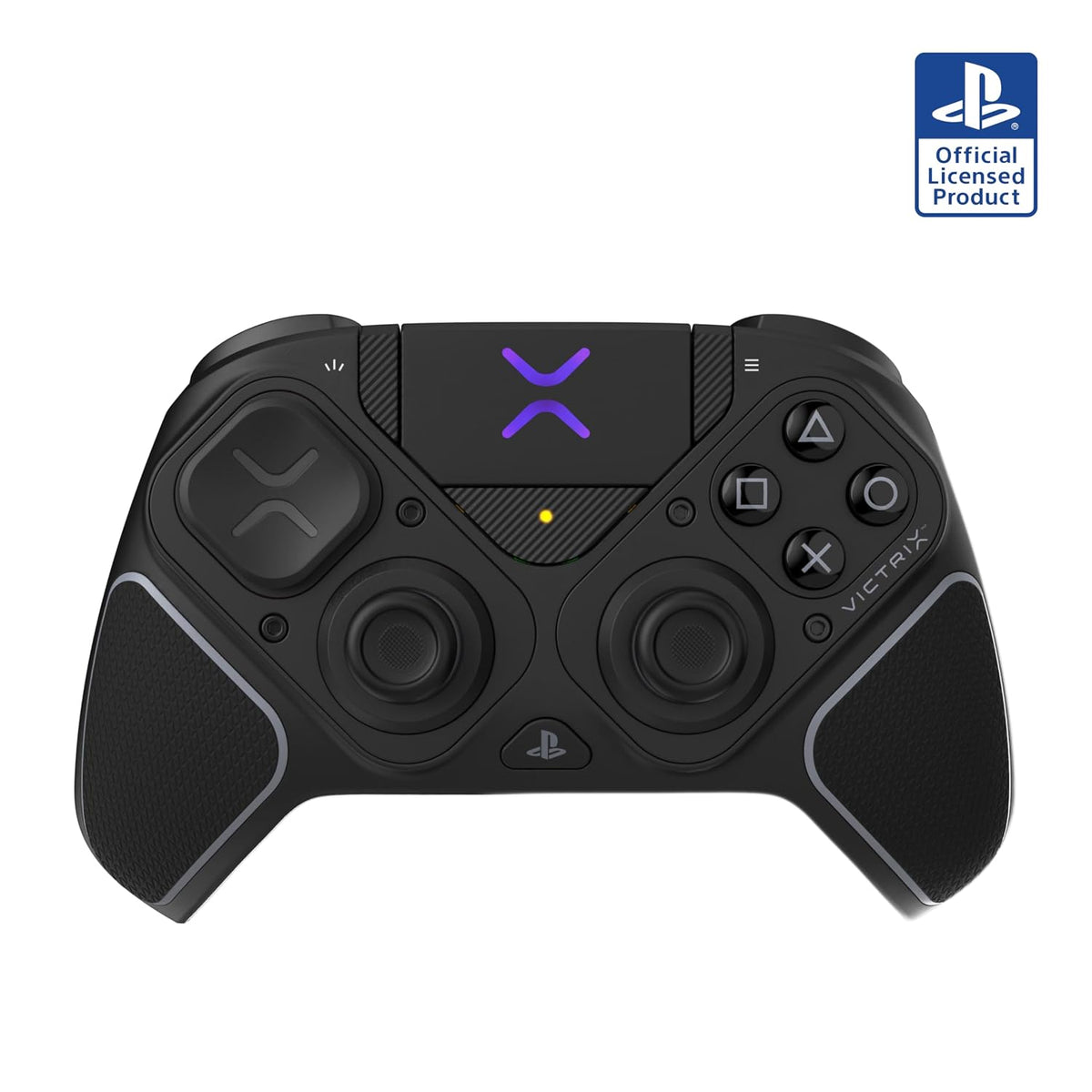 Turtle Beach Victrix Pro BFG Reloaded Wireless Gaming Controller for PS5 | PS5. PS4. PlayStation. PC. Modular. Fightpad Module. Hall-Effect Sticks. Triggers. 4 Remappable Buttons. Esports. Black