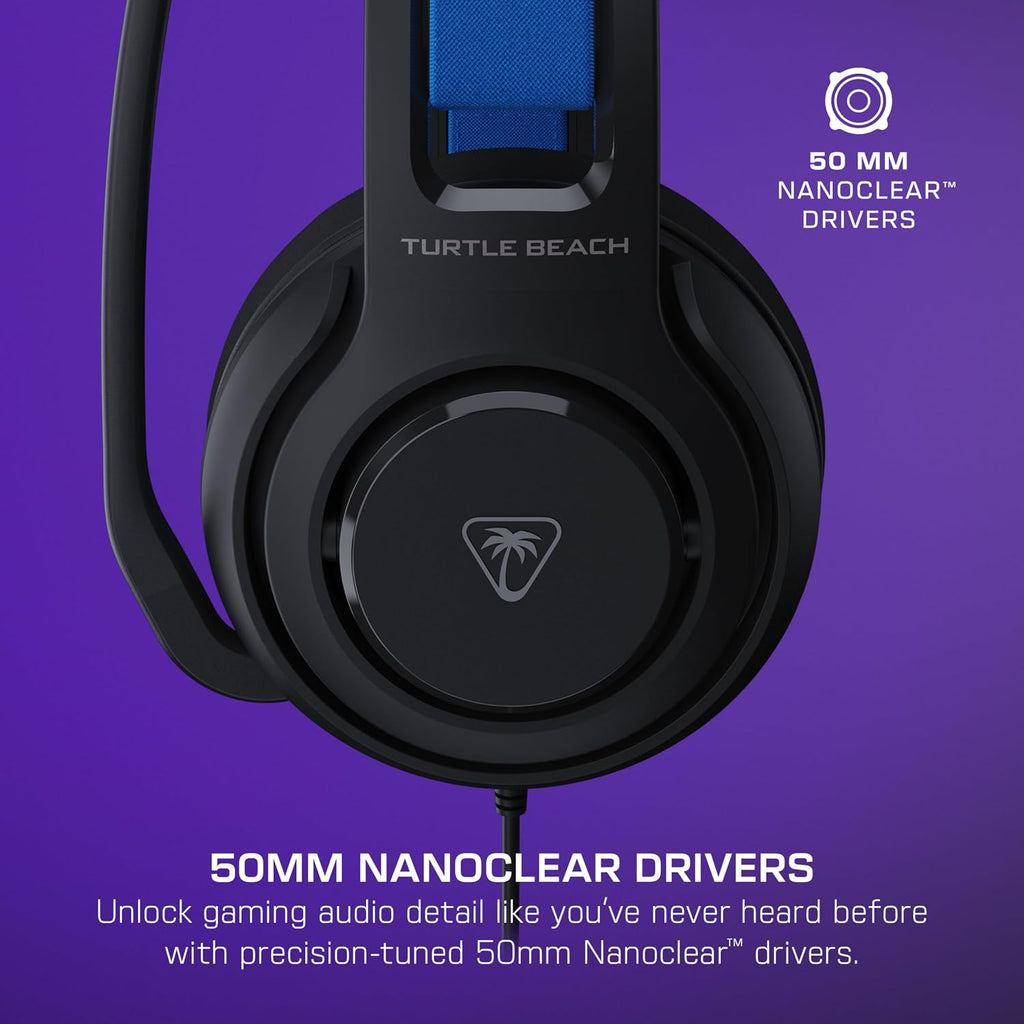 Bundle of Turtle Beach Atlas 200 Wired Gaming Headset Officially Licensed for PS5 & PS4 - Black + Victrix Pro BFG Reloaded Wireless Gaming Controller Officially Licensed for PS5. PS4. PC