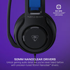 Bundle of Turtle Beach Atlas 200 Wired Gaming Headset Officially Licensed for PS5 & PS4 - Black + Victrix Pro BFG Reloaded Wireless Gaming Controller Officially Licensed for PS5. PS4. PC