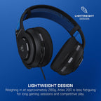 Bundle of Turtle Beach Atlas 200 Wired Gaming Headset Officially Licensed for PS5 & PS4 - Black + Victrix Pro BFG Reloaded Wireless Gaming Controller Officially Licensed for PS5. PS4. PC