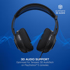 Bundle of Turtle Beach Atlas 200 Wired Gaming Headset Officially Licensed for PS5 & PS4 - Black + Victrix Pro BFG Reloaded Wireless Gaming Controller Officially Licensed for PS5. PS4. PC