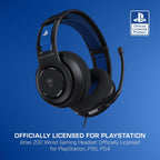 Bundle of Turtle Beach Atlas 200 Wired Gaming Headset Officially Licensed for PS5 & PS4 - Black + Victrix Pro BFG Reloaded Wireless Gaming Controller Officially Licensed for PS5. PS4. PC