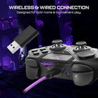 Turtle Beach Victrix Pro BFG Reloaded Wireless Gaming Controller for PS5 | PS5. PS4. PlayStation. PC. Modular. Fightpad Module. Hall-Effect Sticks. Triggers. 4 Remappable Buttons. Esports. Black
